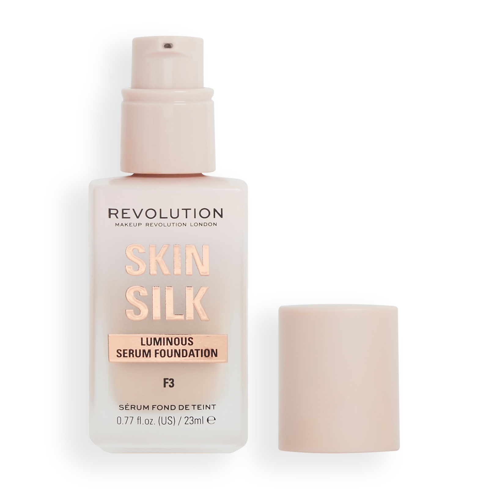 Makeup Revolution Silk Serum-Foundation 23 ml (Verschiedene Farbtöne) - F3 von Makeup Revolution