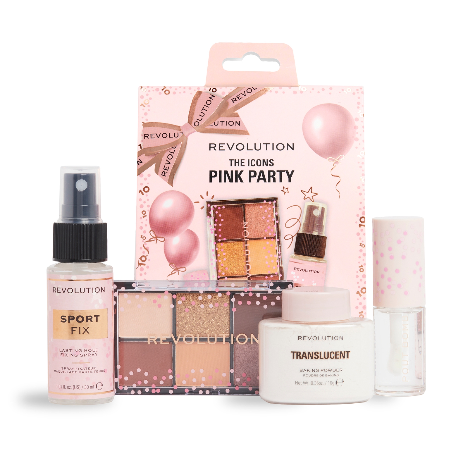Makeup Revolution The Icons Minis Set - Pink Party Makeup Revolution The Icons Minis Set - Pink Party von Makeup Revolution
