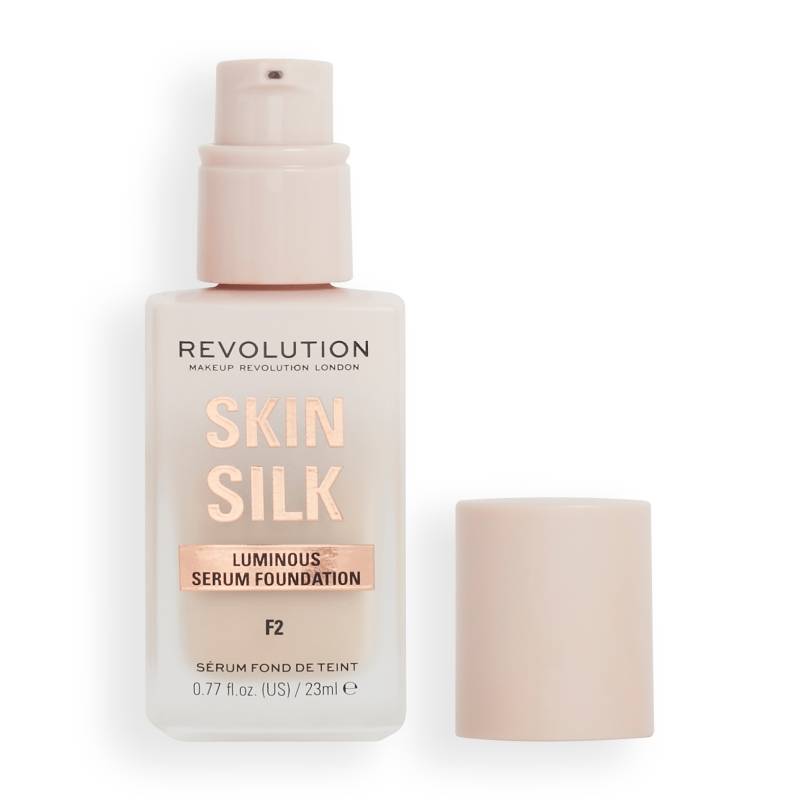 Makeup Revolution Silk Serum-Foundation 23 ml (Verschiedene Farbtöne) - F2 von Makeup Revolution