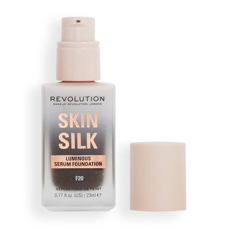 Makeup Revolution Silk Serum-Foundation 23 ml (Verschiedene Farbtöne) - F20 von Makeup Revolution