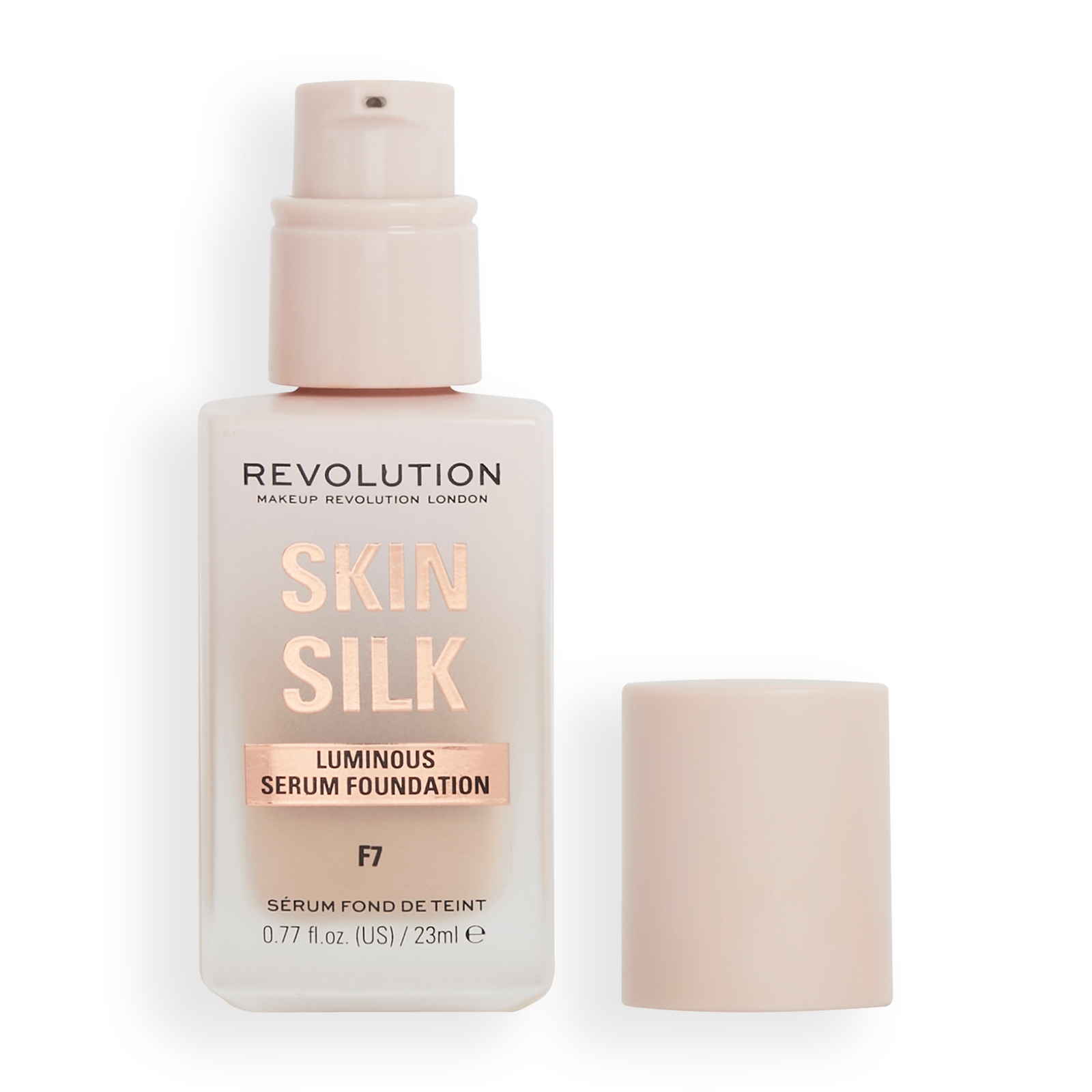 Makeup Revolution Silk Serum-Foundation 23 ml (Verschiedene Farbtöne) - F7 von Makeup Revolution