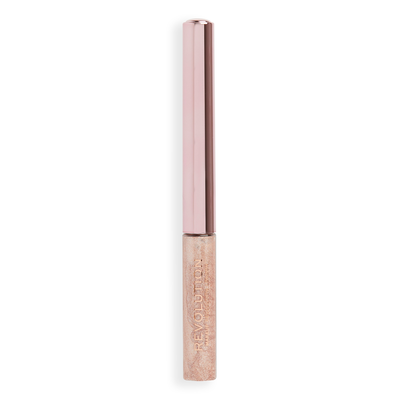 Revolution Super Flick Liquid Eyeliner 2.4ml (Various Shades) - Rose Gold von Makeup Revolution