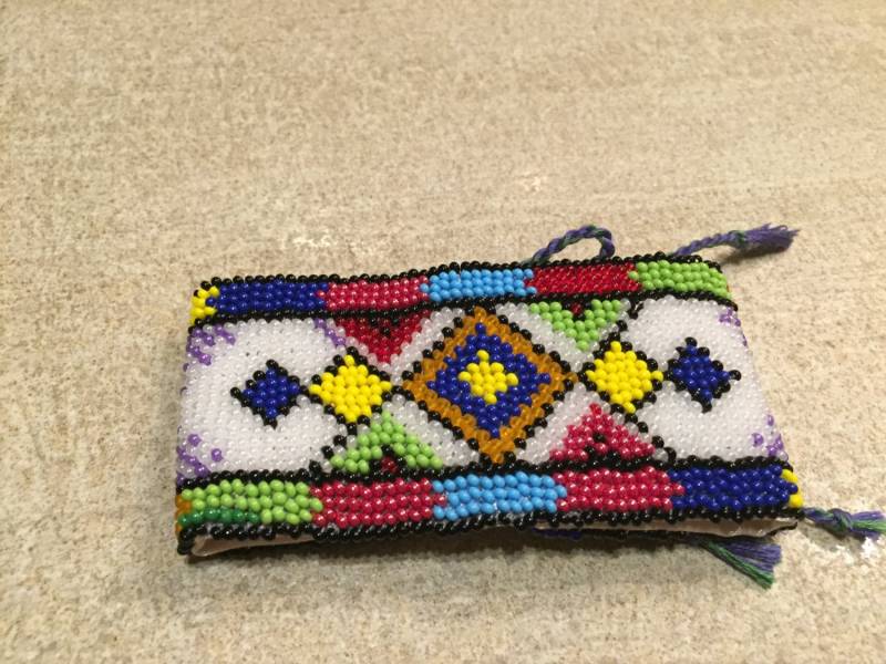 Perlen Armband Handmade Boho Folk Ukrainisch von Makhitra