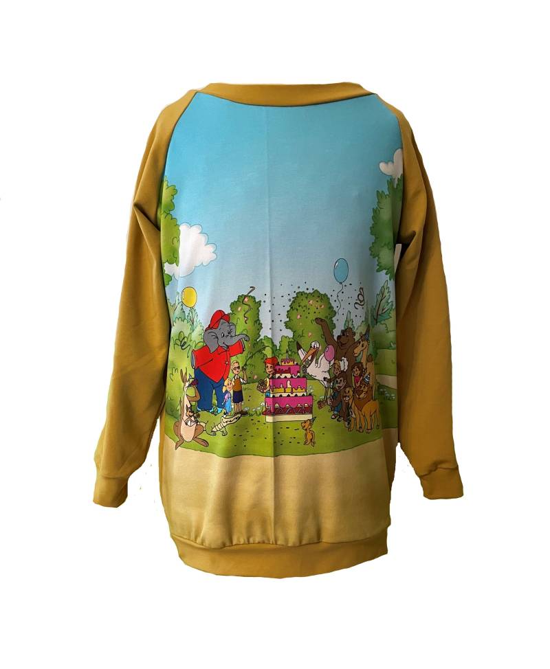 Kinder Langarmshirt Benjamin Ocker in Verschiedenen Größen, Pullover, Shirt, Pullover Für von MakindaDE