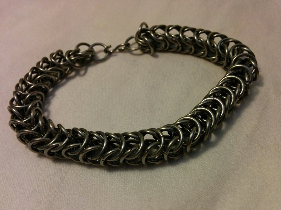 Edelstahl Boxchain Armband Edelstahl Boxchain Armband von MakingMedievalModern