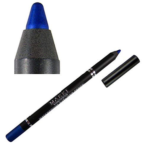 Makki Wasserfester Glide-Eyeliner Ultra leicht gleitender langem Halt 04 blau von Makki