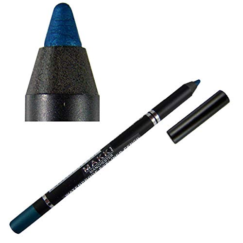 Makki Wasserfester Glide Eyeliner langem Halt 07 Metallisch Grünblau von Makki