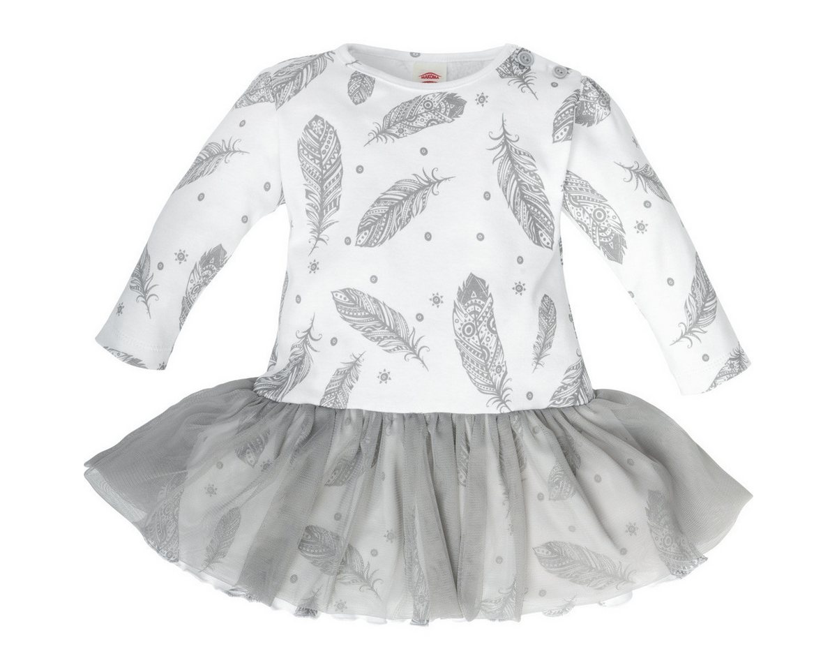 Makoma Jerseykleid Federn Mädchen Bekleidung, Outfit, Dress, Robe, Sommerkleid von Makoma