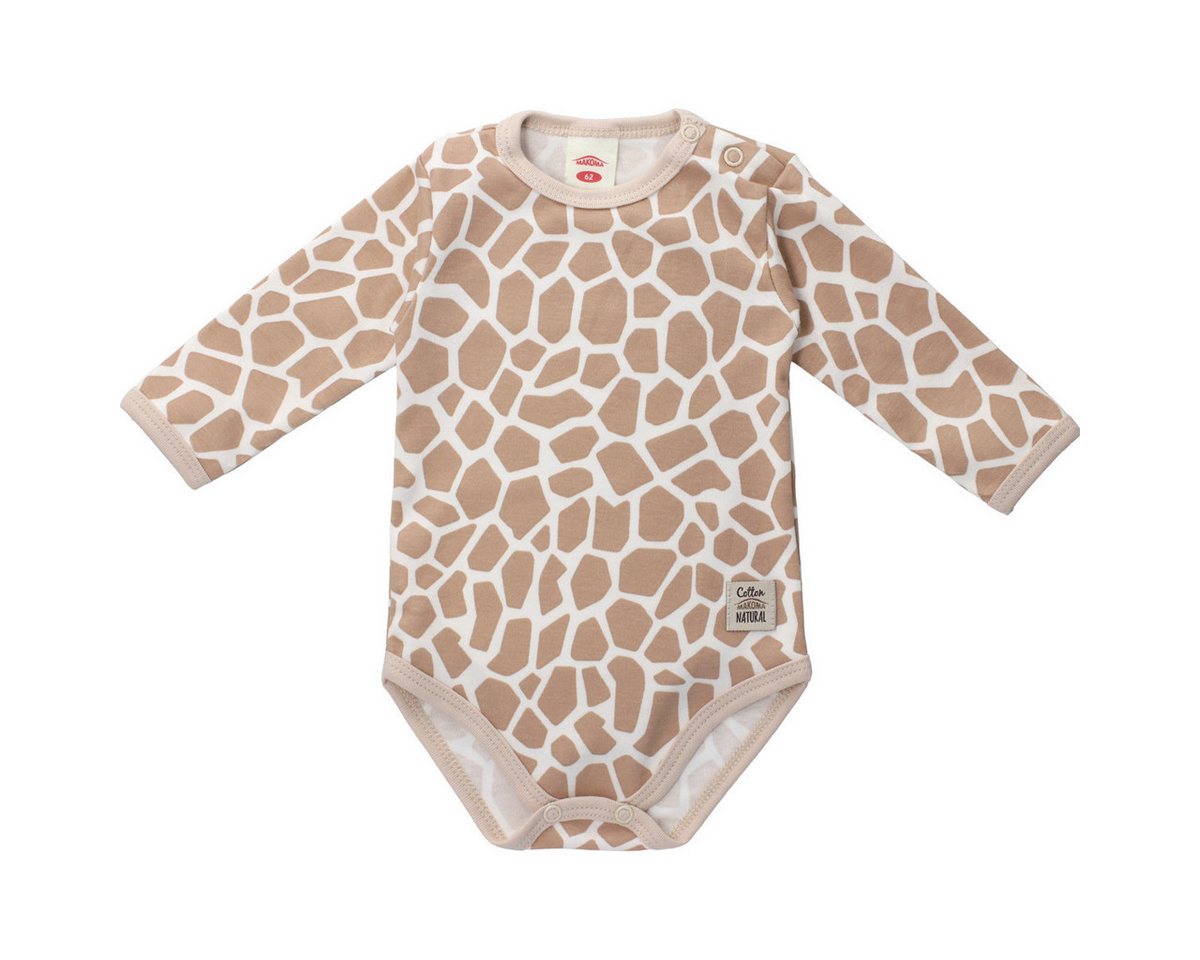 Makoma Langarmbody Basic Unisex Kinder (1-tlg) Langarm Einteiler, Body, Longsleeve-Body, Bodysuit, Stretchbody von Makoma