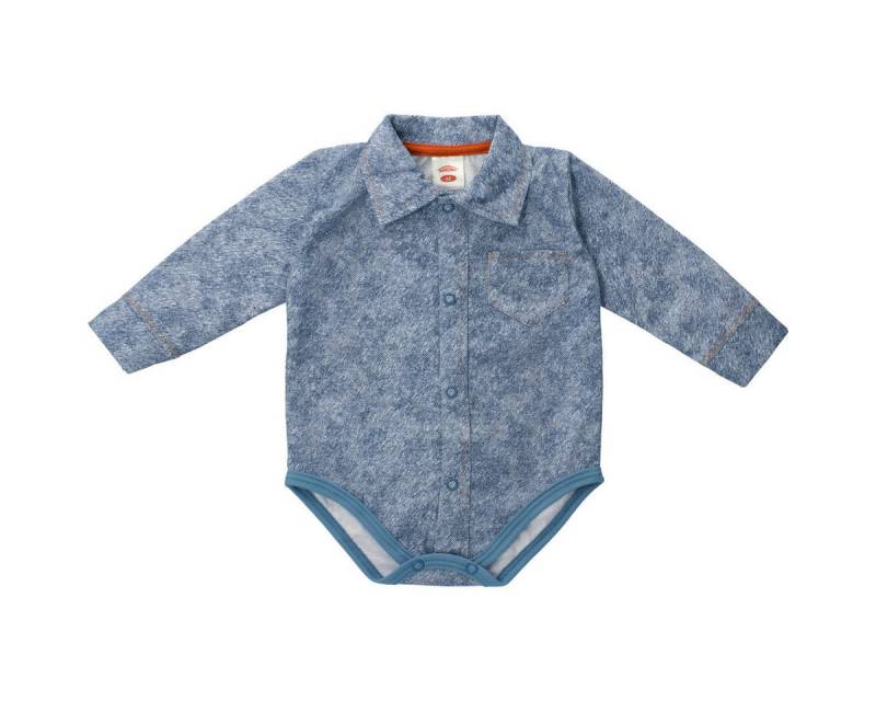 Makoma Langarmbody Jeansstyle Jungen (1-tlg) Langarm Einteiler, Body, Longsleeve-Body, Bodysuit, Stretchbody von Makoma