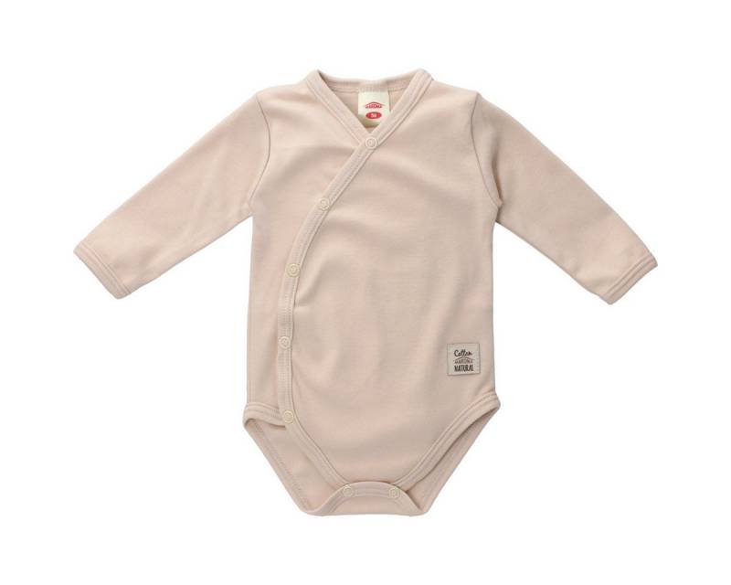 Makoma Langarmwickelbody Giraffe Unisex Kinder (1-tlg) Langarm Einteiler, Body, Longsleeve-Body, Bodysuit, Stretchbody von Makoma