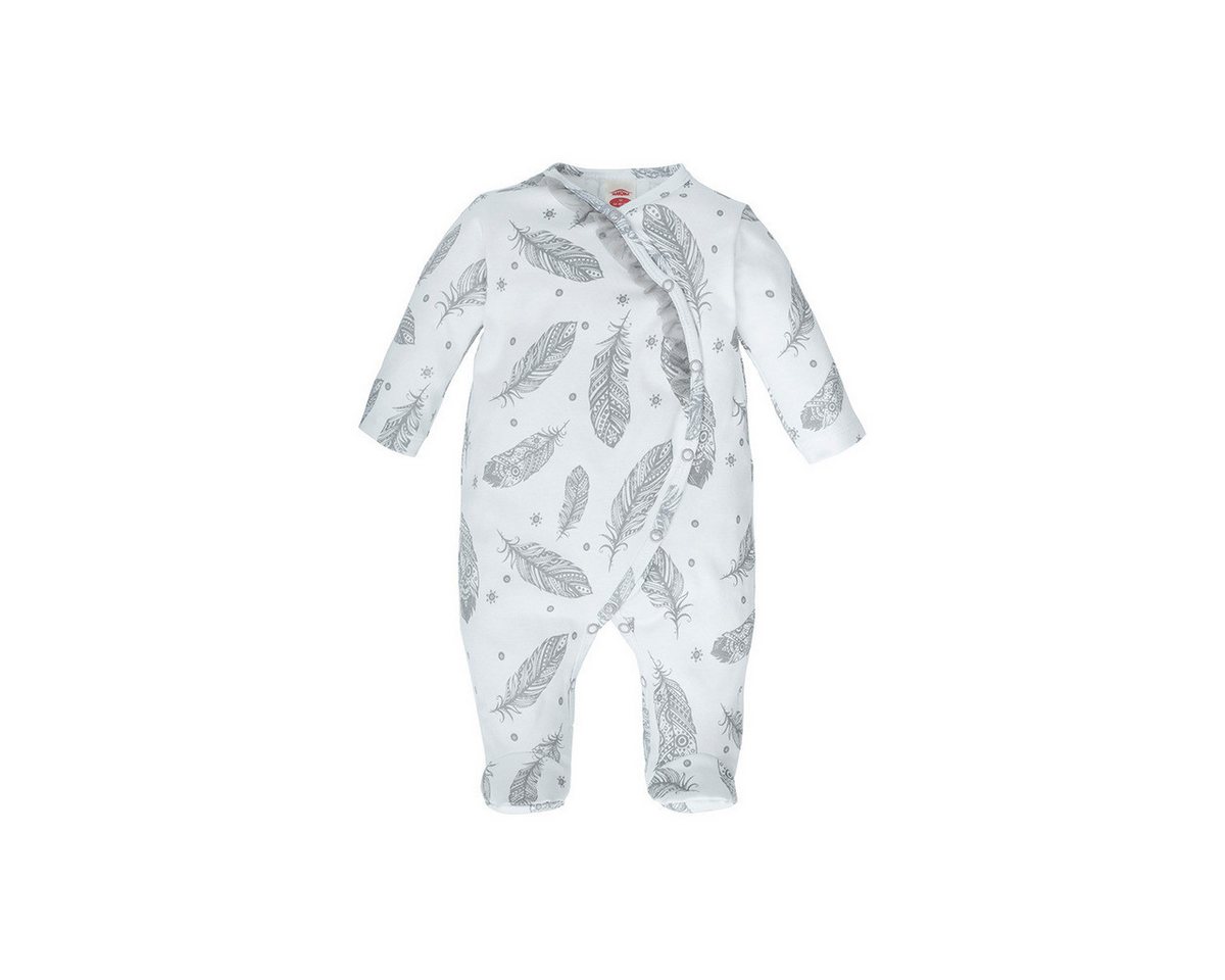 Makoma Strampler Federn Unisex Kinder Einteiler, Overall, Babyanzug, Babyoverall, Babyanzug von Makoma