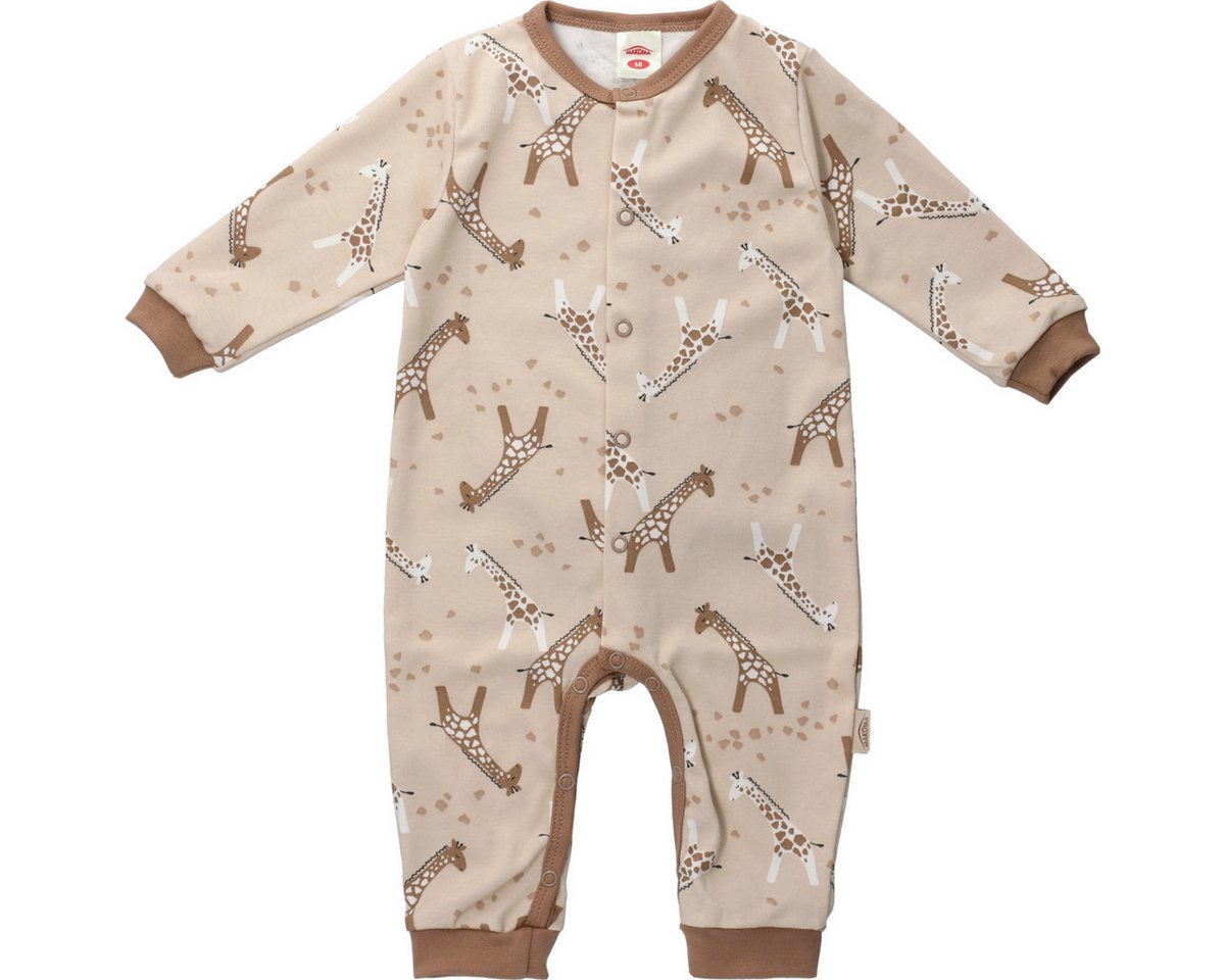 Makoma Strampler Giraffe Unisex Kinder Einteiler, Overall, Babyanzug, Babyoverall, Babyanzug von Makoma