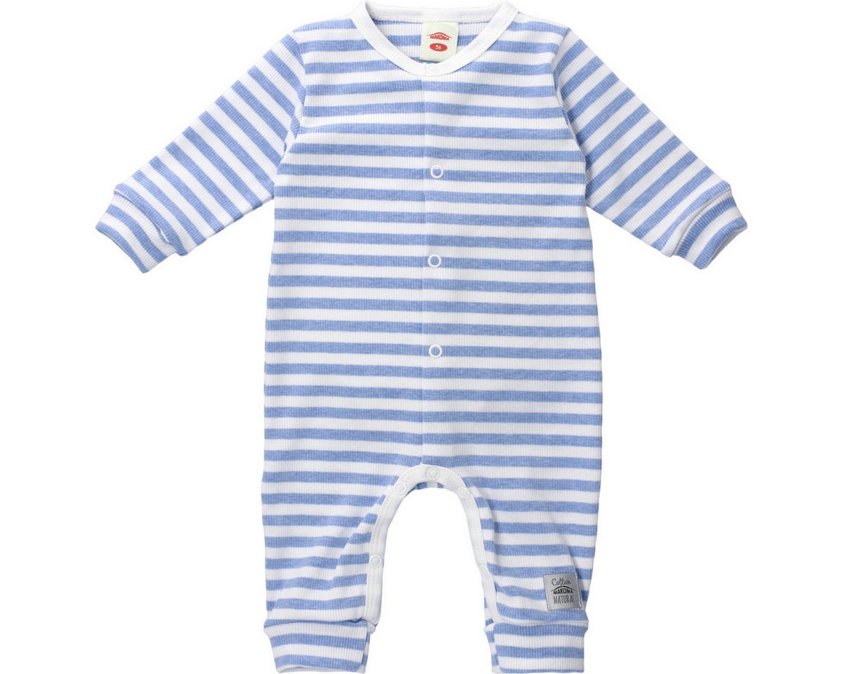 Makoma Strampler Streifen Unisex Kinder Einteiler, Overall, Babyanzug, Babyoverall, Babyanzug von Makoma