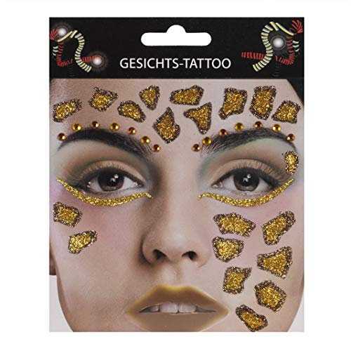 Gesichts-Tattoo Face Art Halloween Karneval Giraffe von Makotex