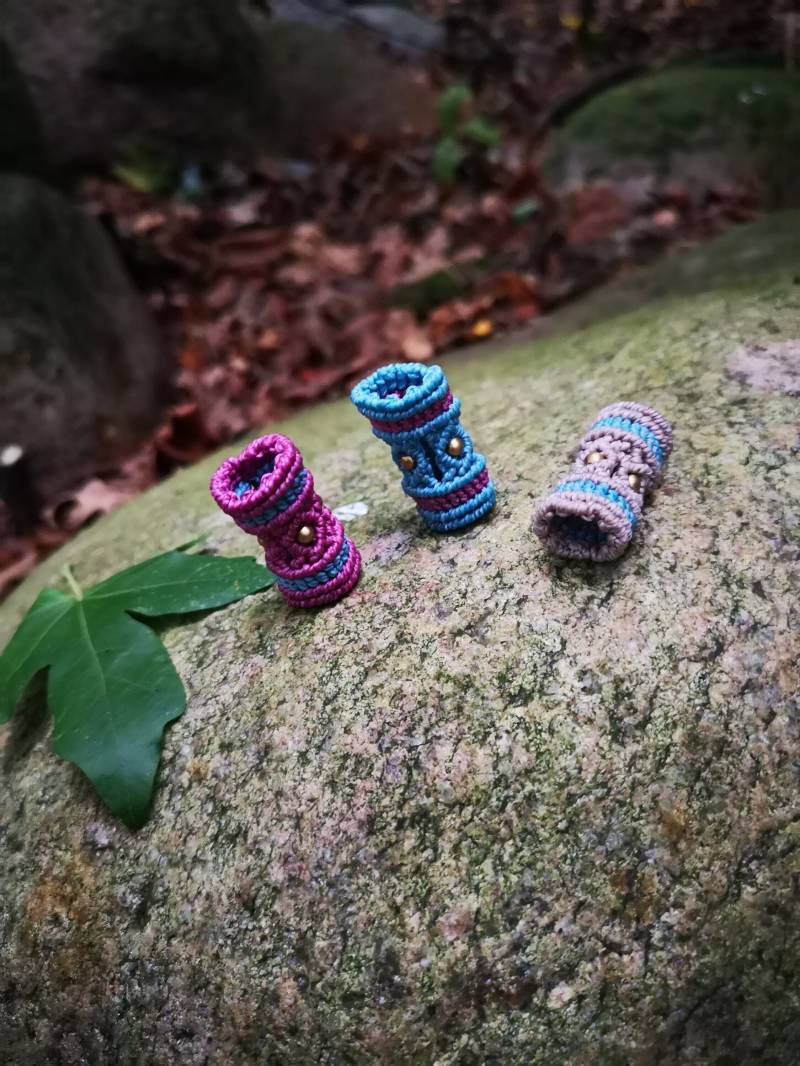 Makramee Dreadperle von MakrameeByChristoph