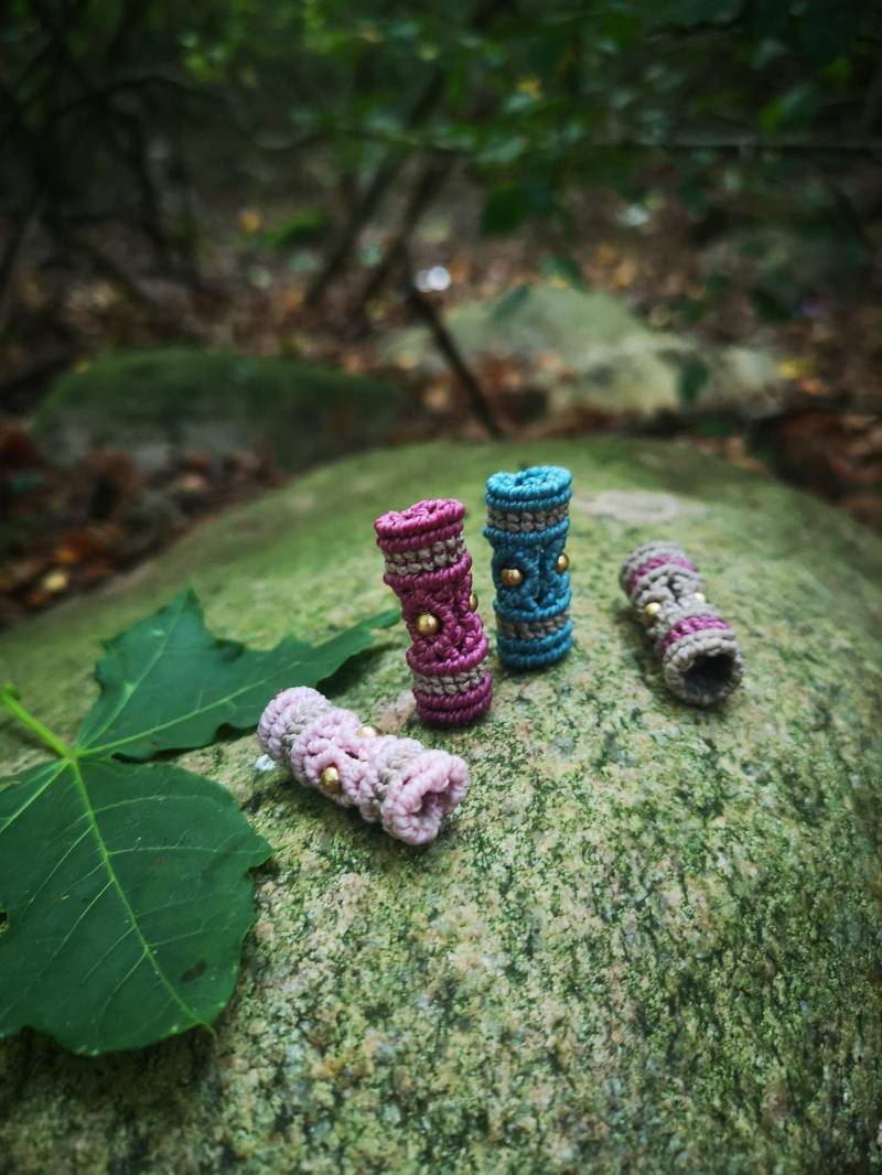 Makramee Dreadperle von MakrameeByChristoph