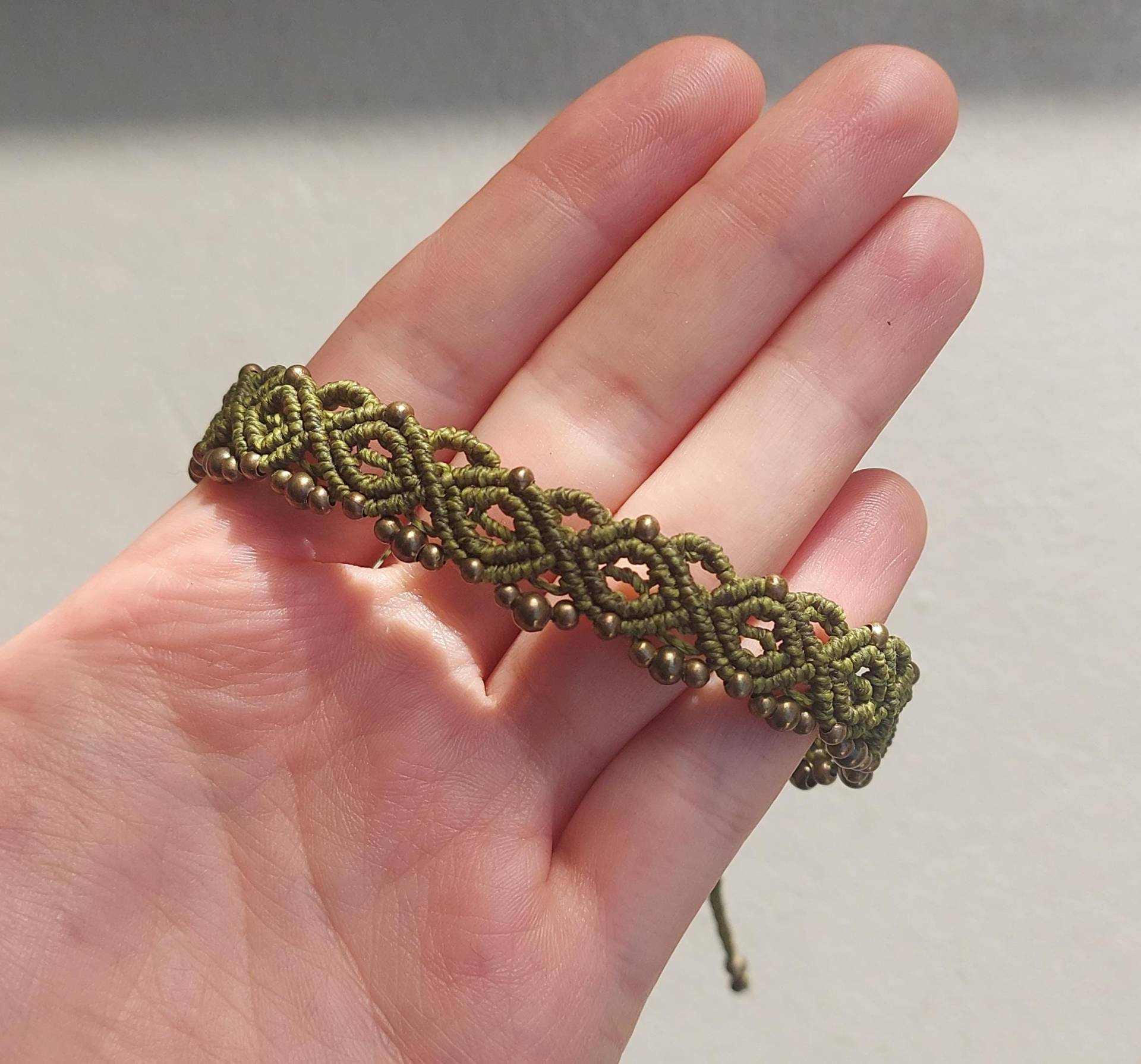 Makramee Fußkettchen Makramee Fußkettchen von MakrameeSunCraft