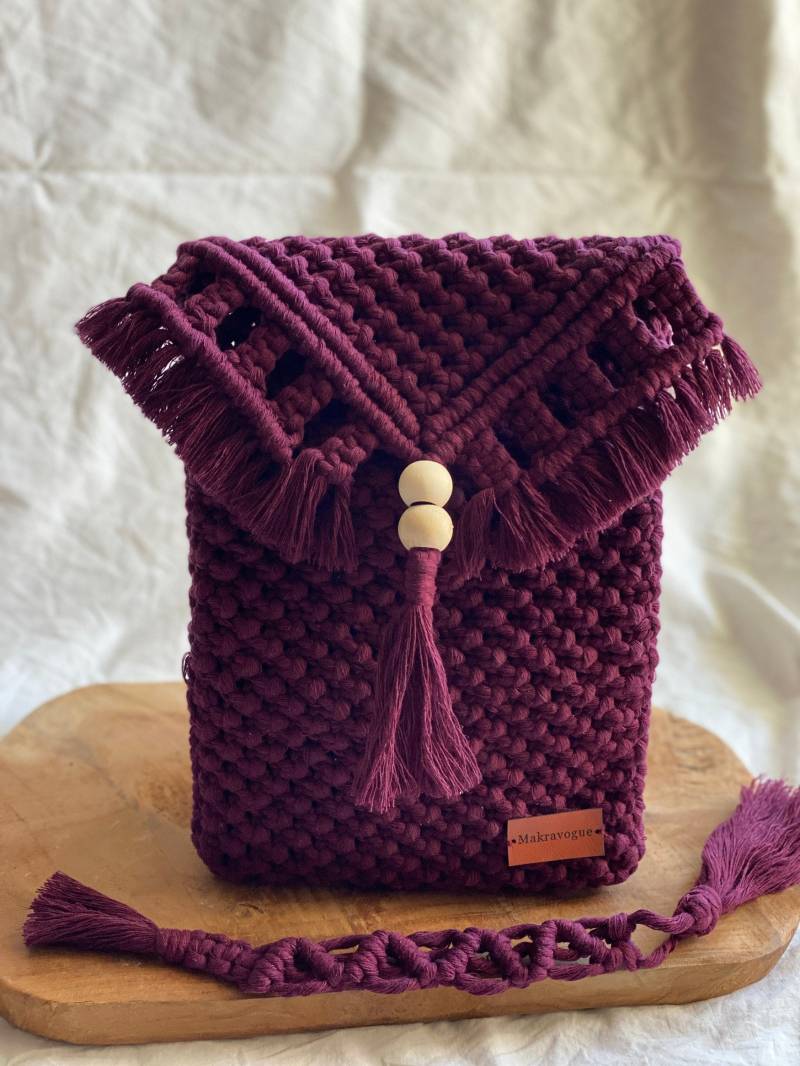 Makramee Korantasche I Bibeltasche Ramadangeschenk Moschetasche Buchtasche Heiliges Buch Tasche Boho von Makravogue