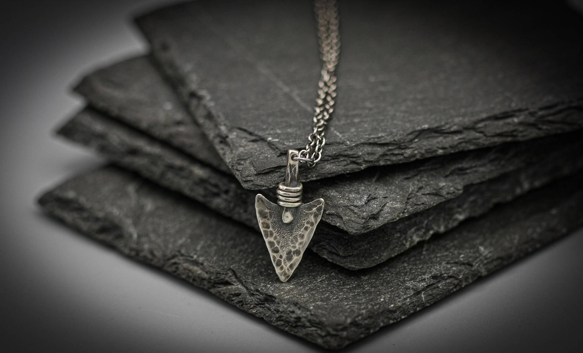 Silber Pfeilspitze Anhänger, Krieger Halskette, Wikinger Anhänger Silber Pfeilspitze Anhänger, Krieger Halskette, Wikinger Anhänger von MaksimoffDesigns