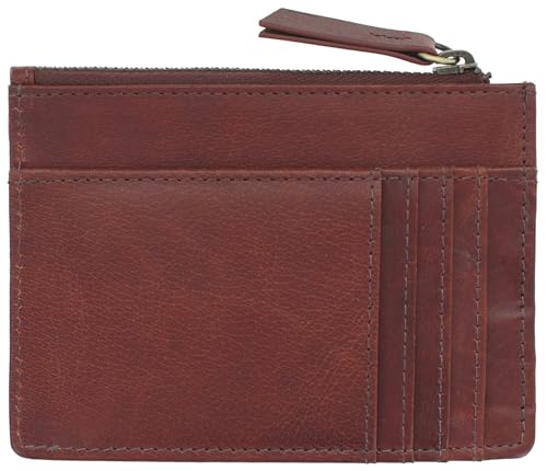 Mala Leather Bloomsbury Collection Leder Münzkartenhalter RFID 4321_17, hautfarben, Einheitsgröße von Mala Leather