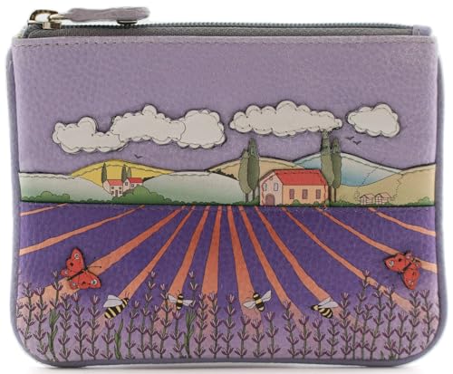 Mala Leather The Cotswold Collection Münzbörse aus Leder mit RFID-Blockierung 4313_26 Flieder Mala Leather The Cotswold Collection Münzbörse aus Leder mit RFID-Blockierung 4313_26 Flieder von Mala Leather