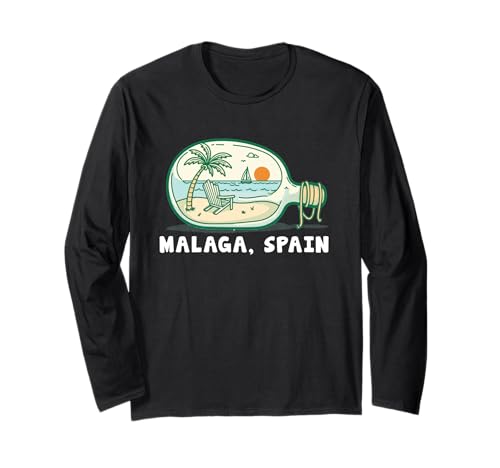 Malaga Spanien Souvenirs Espana Reise Urlaub Männer Frauen Langarmshirt von Malaga Spain souvenirs Travel