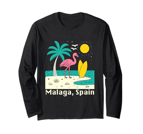 Malaga Spanien Souvenirs Espana Reise Urlaub Männer Frauen Langarmshirt von Malaga Spain souvenirs Travel