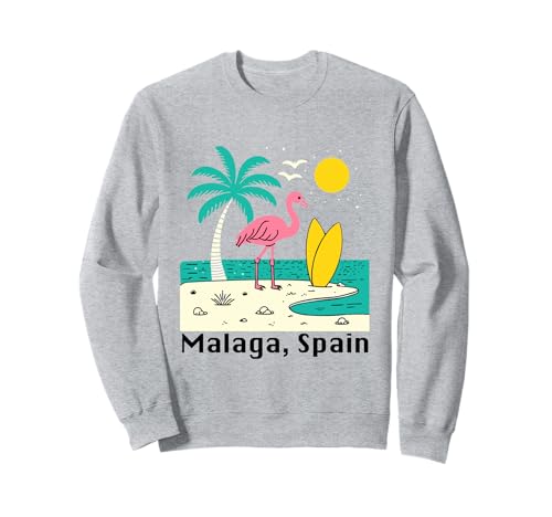 Malaga Spanien Souvenirs Espana Reise Urlaub Männer Frauen Sweatshirt von Malaga Spain souvenirs Travel