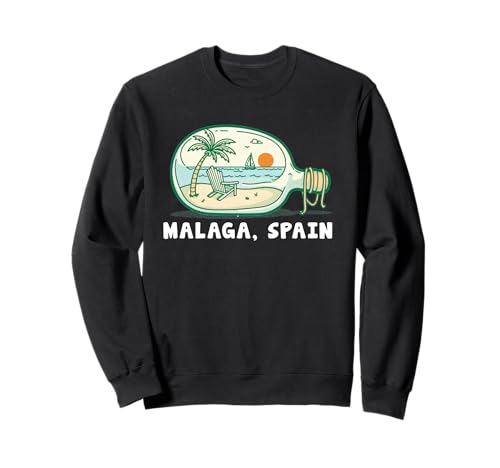 Malaga Spanien Souvenirs Espana Reise Urlaub Männer Frauen Sweatshirt von Malaga Spain souvenirs Travel