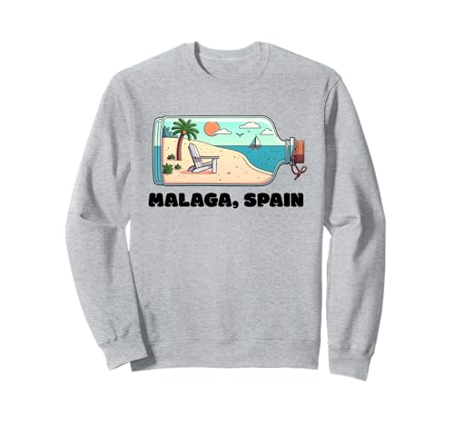 Malaga Spanien Souvenirs Espana Reise Urlaub Männer Frauen Sweatshirt von Malaga Spain souvenirs Travel
