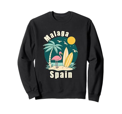 Malaga Spanien Souvenirs Espana Reise Urlaub Männer Frauen Sweatshirt von Malaga Spain souvenirs Travel