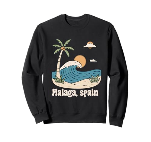 Malaga Spanien Souvenirs Espana Reise Urlaub Männer Frauen Sweatshirt von Malaga Spain souvenirs Travel