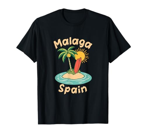Malaga Spanien Souvenirs Espana Reise Urlaub Männer Frauen T-Shirt von Malaga Spain souvenirs Travel
