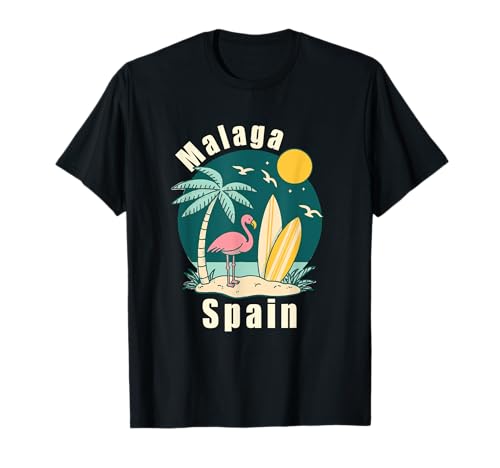 Malaga Spanien Souvenirs Espana Reise Urlaub Männer Frauen T-Shirt von Malaga Spain souvenirs Travel