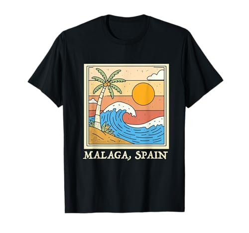 Malaga Spanien Souvenirs Espana Reise Urlaub Männer Frauen T-Shirt von Malaga Spain souvenirs Travel