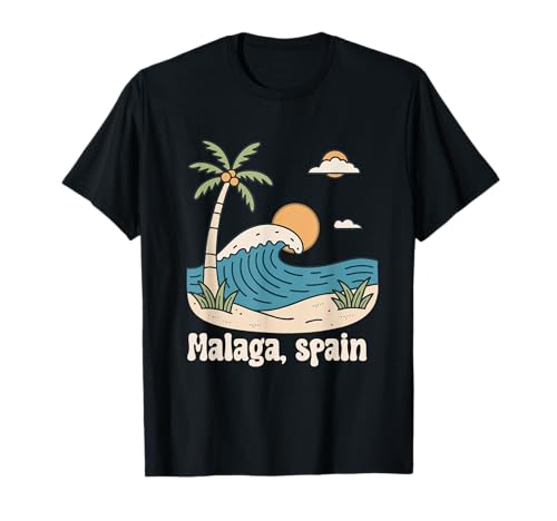 Malaga Spanien Souvenirs Espana Reise Urlaub Männer Frauen T-Shirt von Malaga Spain souvenirs Travel