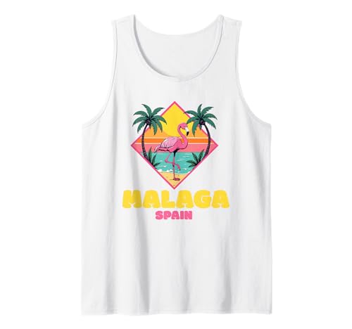 Malaga Spanien Souvenirs Espana Reise Urlaub Männer Frauen Tank Top von Malaga Spain souvenirs Travel