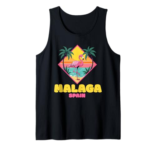 Malaga Spanien Souvenirs Espana Reise Urlaub Männer Frauen Tank Top von Malaga Spain souvenirs Travel