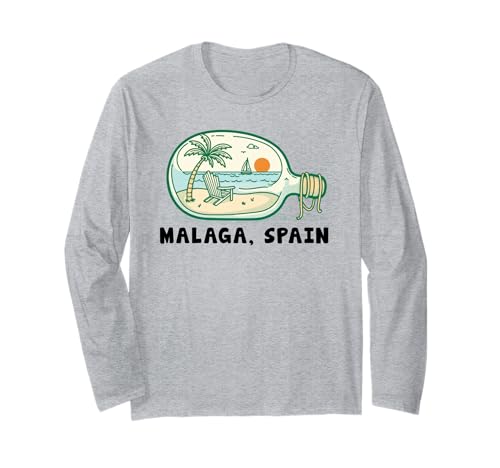 Souvenirs aus Malaga Spanien España Reise Männer Frauen Langarmshirt von Malaga Spain souvenirs Travel