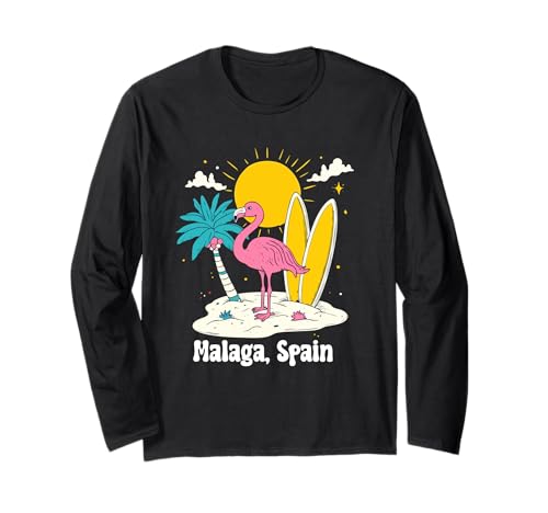 Souvenirs aus Malaga Spanien España Reise Männer Frauen Langarmshirt von Malaga Spain souvenirs Travel