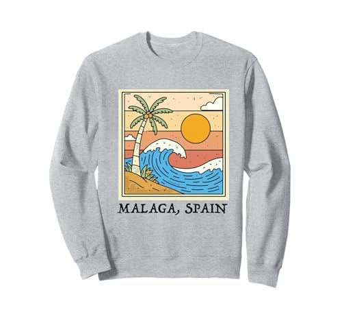 Souvenirs aus Malaga Spanien España Reise Männer Frauen Sweatshirt von Malaga Spain souvenirs Travel