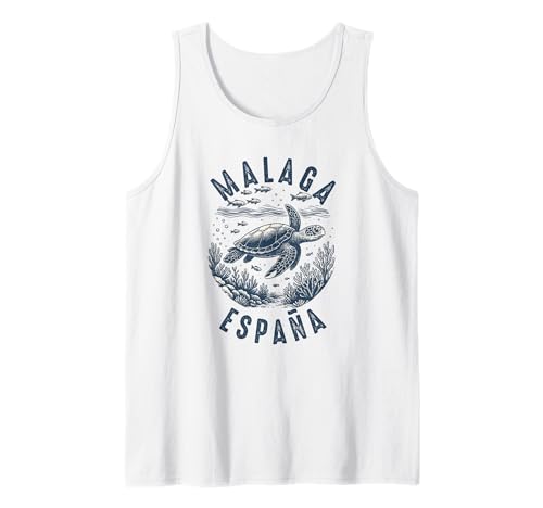 Souvenirs aus Malaga Spanien España Reise Männer Frauen Tank Top von Malaga Spain souvenirs Travel
