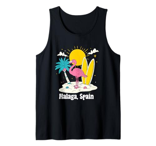 Souvenirs aus Malaga Spanien España Reise Männer Frauen Tank Top von Malaga Spain souvenirs Travel