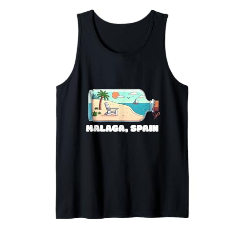 Souvenirs aus Malaga Spanien España Reise Männer Frauen Tank Top von Malaga Spain souvenirs Travel