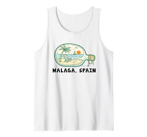 Souvenirs aus Malaga Spanien España Reise Männer Frauen Tank Top von Malaga Spain souvenirs Travel