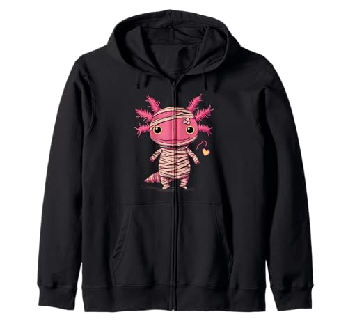 Niedliche Mama Axolotl Halloween Design Kinder Tierliebhaber Kapuzenjacke von Malaxoloththem