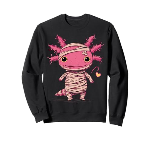 Niedliche Mama Axolotl Halloween Design Kinder Tierliebhaber Sweatshirt von Malaxoloththem