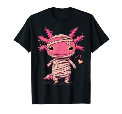 Niedliche Mama Axolotl Halloween Design Kinder Tierliebhaber T-Shirt von Malaxoloththem