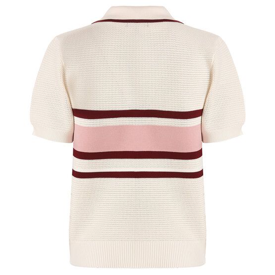 Malbon CARINA Halbarm Polo ecru von Malbon